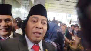 Anggota DPD RI Alfiansyah Bustami Komeng di Gedung DPR/MPR/DPD, Senayan, Jakarta Pusat, Selasa, 1/10/2024 | Muhammad Reza/Forum Keadilan