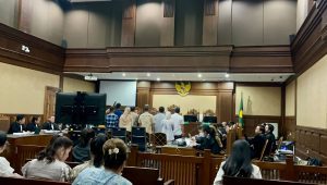 Sidang lanjutan kasus dugaan korupsi pengelolaan tata niaga komoditas timah di wilayah Izin Usaha Pertambangan (IUP) di PT Timah Tbk tahun 2015-2022 di Pengadilan Negeri Tindak Pidana Korupsi (Tipikor) Jakarta Pusat (Jakpus), Rabu, 2/10/2024 | Merinda Faradianti/Forum Keadilan