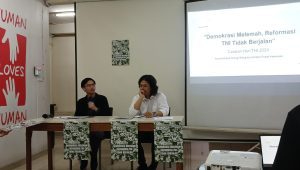 Komisi untuk Orang Hilang dan Tindak Kekerasan (KontraS) mencatat, sebanyak 64 peristiwa kekerasan dilakukan oleh prajurit TNI dalam kurun waktu Oktober 2023 - September 2024 | Syahrul Baihaqi/Forum Keadilan