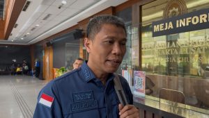 Jaksa Kejaksaan Agung RI Zulkipli di Pengadilan Negeri Tindak Pidana Korupsi (Tipikor) Jakarta Pusat (Jakpus), Kamis, 24/10/2024 | Merinda Faradianti/Forum Keadilan