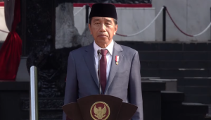 Presiden Joko Widodo (Jokowi) Pimpin Upacara Hari Kesaktian Pancasila di Monumen Pancasila Sakti, Jakarta Timur pada Selasa, 1/10/2024 | YouTube Sekretariat Presiden