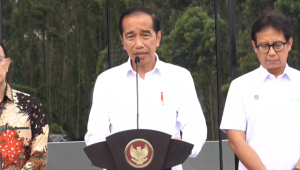 Presiden Joko Widodo (Jokowi) saat peresmian RS Hermina Nusantara di Ibu Kota Nusantara (IKN), Kalimantan Timur, Jumat, 11/10/2024 | YouTube Sekretariat Presiden