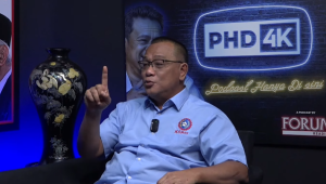 Ketua Umum KSPSI Jumhur Hidayat dalam Podcast Hanya Disini (PHD) 4K di Forum Keadilan TV, Selasa, 22/10/2024 | YouTube Forum Keadilan TV