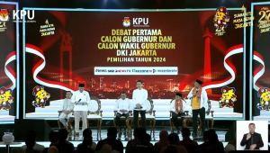 Debat perdana Pilgub Jakarta 2024 | YouTube KPU DKI Jakarta