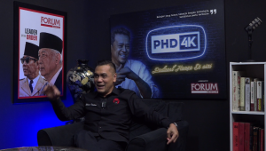 Juru Bicara PDI Perjuangan, Chico Hakim, dalam Podcast Hanya Disini (PHD) 4K di Forum Keadilan TV | YouTube Forum Keadilan TV
