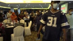 Pembubaran paksa diskusi Forum Tanah Air (FTA) yang digelar di Hotel Grand Kemang, Jakarta Selatan, pada Sabtu, 28/9/2024 | ist