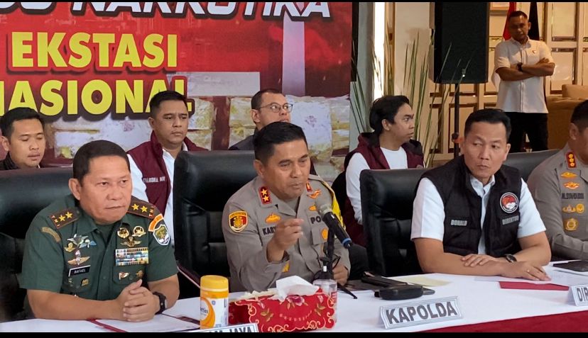 Polisi Ungkap Jaringan Narkoba Internasional