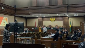 Sidang lanjutan korupsi tata niaga timah di wilayah IUP PT Timah Tbk tahun 2015-2022 di Pengadilan Negeri Tindak Pidana Korupsi (Tipikor) Jakarta Pusat (Jakpus), Rabu, 13/11/2024 | Merinda Faradianti/Forum Keadilan