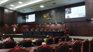 Sidang Mahkamah Konstitusi, Kamis, 14/11/2024 | Syahrul Baihaqi/Forum Keadilan