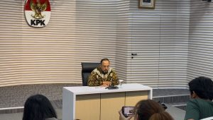 Juru Bicara KPK Tessa Mahardhika Sugiarto di Gedung Merah Putih KPK, Selasa, 19/11/2024 | Merinda Faradianti/Forum Keadilan