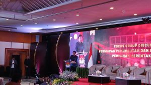 Anggota Komisi Pemilihan Umum (KPU) RI Idham Holik di Jakarta, Kamis, 21/11/2024 | Syahrul Baihaqi/Forum Keadilan