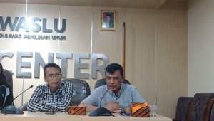 Konferensi Pers Koalisi Damai bertajuk ‘Gunakan Hak Pilih, Rujuk Informasi yang Benar’ di Media Center Badan Pengawas Pemilu (Bawaslu) RI, Jakarta Pusat, Selasa, 26/11/2024 | Syahrul Baihaqi/Forum Keadilan