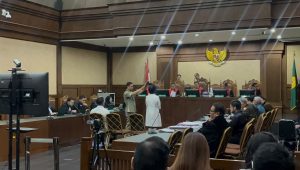 Sidang lanjutan dugaan korupsi tata niaga timah di wilayah IUP PT Timah Tbk tahun 2015-2022 di Pengadilan Negeri Tindak Pidana Korupsi (Tipikor) Jakarta Pusat (Jakpus), Kamis, 28/11/2024 | Merinda Faradianti/Forum Keadilan