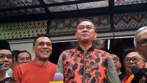Ketua tim pemenangan Pramono-Rano, Cak Lontong di rumah pemenangan, kawasan Menteng, Jakarta Pusat, Jumat, 29/11/2024 | Novia Suhari/Forum Keadilan