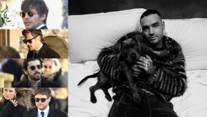 Harry Styles, Zayn Malik, Niall Horan, dan Louis Tomlinson menghadiri pemakaman Liam Payne, Rabu, 20/11/2024 | ist