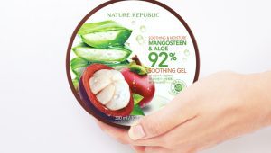 Merek perawatan kulit asal Korea Selatan Nature Republic meluncurkan produk terbaru mereka, Soothing & Moisture Mangosteen Aloe 92% Soothing Gel, eksklusif di Shopee Indonesia, Senin, 25/11/2024 | ist