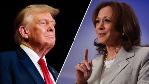 Presiden AS ke-45 Donald Trump dan Wakil Presiden AS Kamala Harris | Ist