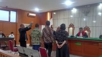 Sidang PK Alex Denni di PN Bandung. | Ist