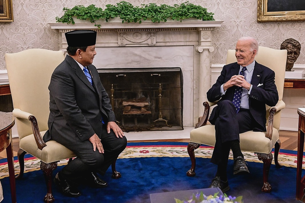 Pertemuan Prabowo dan Joe Biden Bahas Hubungan Indonesia-AS hingga Situasi Global