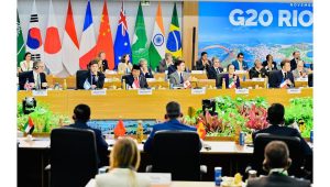 Presiden Prabowo Subianto dalam KTT G20 di Rio de Janeiro, Brasil, Senin, 18/11/2024 | Instagram @prabowo