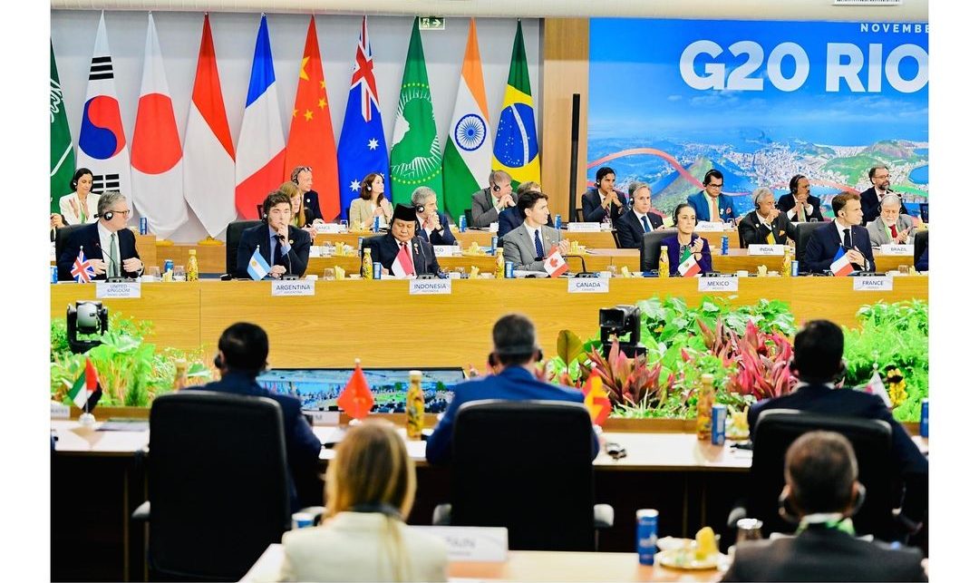 Prabowo Subianto Pamer Program Makan Bergizi Gratis di KTT G20 Brasil