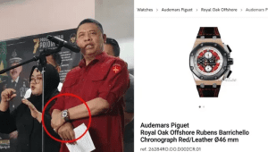 Direktur Penyidikan (Dirdik) Jampidsus Kejaksaan Agung (Kejagung) Abdul Qohar Gunakan Jam Tangan Mewah | Twitter