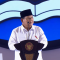 Presiden Prabowo Subianto dalam momen Puncak Hari Guru Nasional di Velodrome, Rawamangun, Jakarta Timur, Kamis, 28/11/2024 | YouTube Sekretariat Presiden