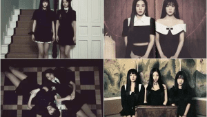 Konsep promosi 'Crazy' LE SSERAFIM dinilai mirip dengan konsep 'Chill Kill' Red Velvet | Twitter @KPop_Buzzz