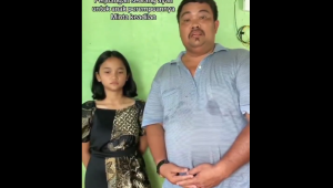 Seorang ayah menceritakan kisah pilu yang dialami putrinya dan meminta bantuan kepada Presiden Prabowo Subianto | Twitter @papa_loren