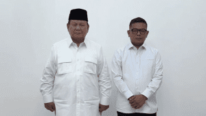 Ketua Umum Partai Gerindra sekaligus Presiden RI Prabowo Subianto dalam video dukungan kepada paslon Andra Soni-Dimyati Kusumah | Ist