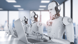 Ilustrasi Robot pekerja | Ist