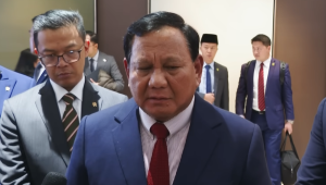 Presiden Prabowo Subianto dalam keterangan pers di Washington DC, Amerika Serikat pada Kamis, 14/11/2024 | YouTube Sekretariat Presiden