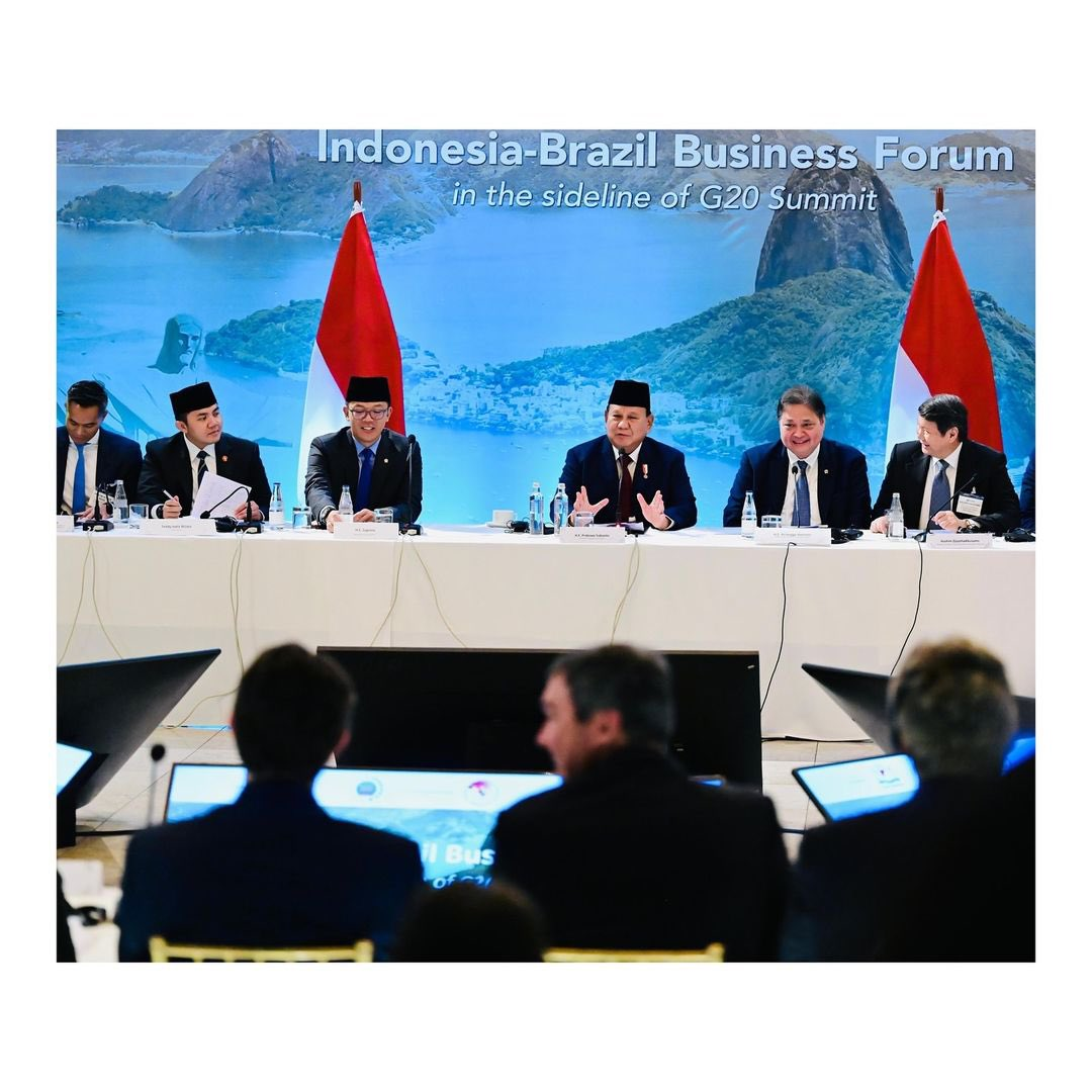 Prabowo Ungkap Komitmen RI Gabung BRICS dalam Business Forum di Brasil