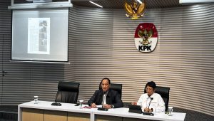 Direktur Pelacakan Aset, Pengelolaan Barang Bukti, dan Eksekusi (Labuksi) KPK, Mungki Hadipratikno di Gedung Merah Putih KPK, Jakarta Selatan, Senin, 2/12/2024 | Merinda Faradianti/Forum Keadilan