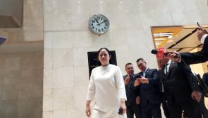 Ketua DPR RI Puan Maharani di Gedung DPR RI, Jakarta Pusat, Kamis, 5/12/2024 | Muhammad Reza/Forum Keadilan