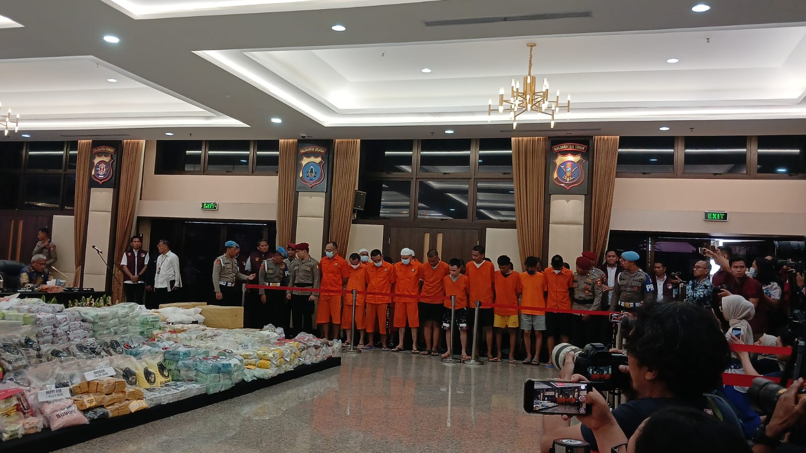 Satgas Pemberantasan Narkoba Amankan 3.965 Tersangka dalam Sebulan