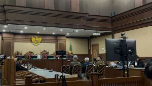 Sidang lanjutan kasus dugaan korupsi pengelolaan tata niaga komoditas timah di wilayah Izin Usaha Pertambangan (IUP) di PT Timah Tbk tahun 2015-2022 di Pengadilan Negeri Tindak Pidana Korupsi (Tipikor) Jakarta Pusat (Jakpus), Jumat, 6/12/2024 | Merinda Faradianti/Forum Keadilan