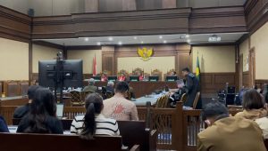 Sidang lanjutan kasus dugaan korupsi pengelolaan tata niaga komoditas timah di wilayah Izin Usaha Pertambangan (IUP) di PT Timah Tbk tahun 2015-2022 di Pengadilan Negeri Tindak Pidana Korupsi (Tipikor) Jakarta Pusat (Jakpus), Jumat, 6/12/2024 | Merinda Faradianti/Forum Keadilan