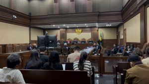 Sidang lanjutan kasus dugaan korupsi pengelolaan tata niaga komoditas timah di wilayah Izin Usaha Pertambangan (IUP) di PT Timah Tbk tahun 2015-2022 di Pengadilan Negeri Tindak Pidana Korupsi (Tipikor) Jakarta Pusat (Jakpus), Jumat, 6/12/2024 | Merinda Faradianti/Forum Keadilan