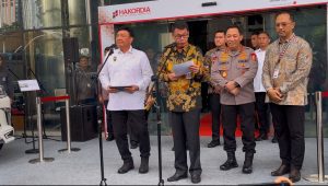 Ketua Komisi Pemberantasan Korupsi (KPK) Nawawi Pomolango di Gedung Merah Putih KPK, Jakarta Selatan, Senin, 9/12/2024 | Merinda Faradianti/Forum Keadilan