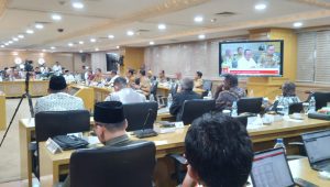 Rapat Kerja dengan Komite I DPD RI di Kompleks Parlemen, Senayan, Jakarta Pusat, Selasa, 10/12/2024 | Muhammad Reza/Forum Keadilan