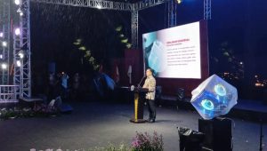 Menteri Koordinator Bidang Hukum, HAM, Imigrasi dan Pemasyarakatan Yusril Ihza Mahendra di Taman Mini Indonesia Indah, Jakarta Timur, Selasa, 10/12/2024 | Syahrul Baihaqi/Forum Keadilan