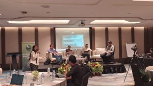 Diskusi Publik: Transformasi digital layanan pemerintah: Resiko eksploitasi privasi data warga negara di Ashley Hotel, Tanah Abang, Jakarta Pusat, Kamis, 12/12/2024 | Muhammad Reza/Forum Keadilan
