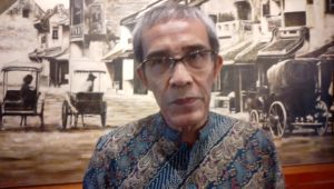 Koordinator Koalisi JagaSuara 2024 Hadar Nafis Gumay di kawasan Koffie, Cikini, Jakarta Pusat, Senin, 16/12/2024 | Muhammad Reza/Forum Keadilan