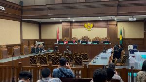 Terdakwa General Manager PT Tinindo Internusa Rosalina di Pengadilan Negeri Tindak Pidana Korupsi (Tipikor) Jakarta Pusat (Jakpus), Senin, 16/12/2024 | Merinda Faradianti/Forum Keadilan