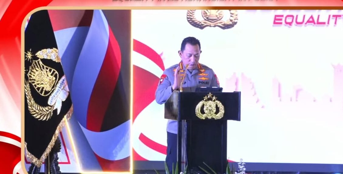 Kapolri Soroti Rendahnya Peringkat Indonesia dalam Indeks Kesetaraan Gender