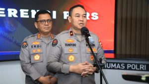 Kepala Biro Penerangan Masyarakat Divisi Humas Polri Brigjen Pol Trunoyudo Wisnu Andiko menjelaskan soal ambulans udara, Kamis, 19/12/2024 | ist