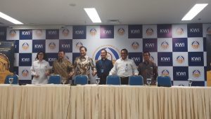 Panitia Perayaan Natal Nasional 2024 saat konferensi pers di Gedung KWI, Menteng, Jakarta Pusat, Senin, 23/12/2024 | Muhammad Reza/Forum Keadilan