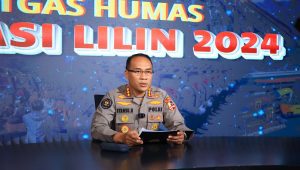 Juru Bicara Operasi Lilin 2024, Kombes Pol Syamsu Ridwan saat memberikan update Operasi Lilin, Senin, 23/12/24 | ist
