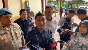 Kasatreskrim Polres Metro Jakarta Pusat AKBP M. Firdaus saat memberikan keterangan kepada media di Polres Metro Jakarta Pusat, Selasa, 24/12/2024 | Ari Kurniansyah/Forum Keadilan